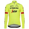 Maillot vélo 2018 Trek-Segafredo Manches Longues N002